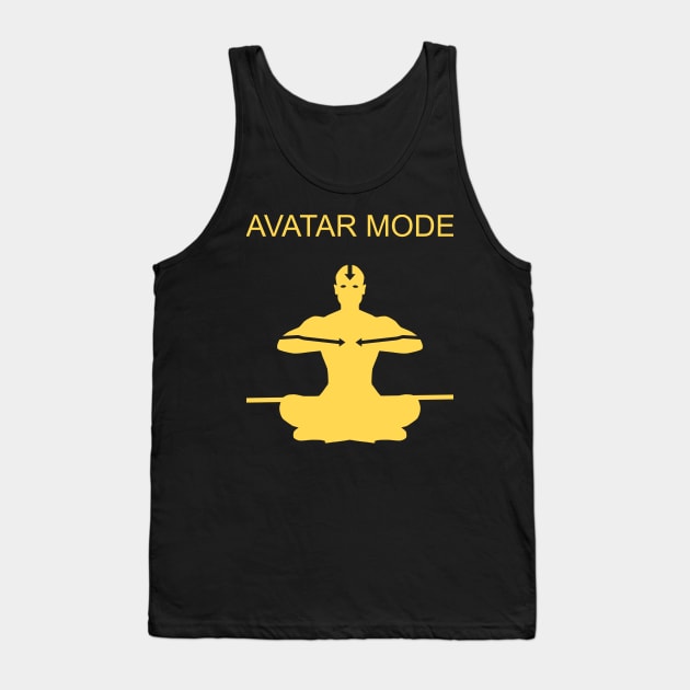 Avatar the legend of aang - avatar mode Tank Top by emhaz